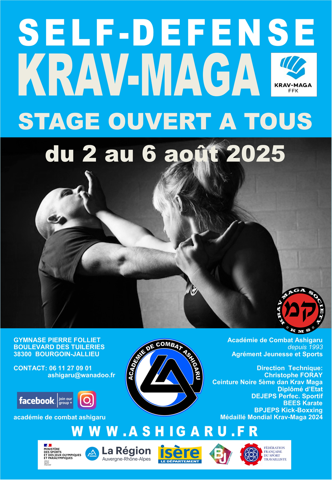 Stage Self défense Krav-maga