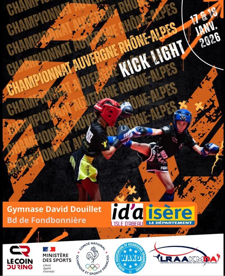 Championnats de Ligue AURA Kick-boxing